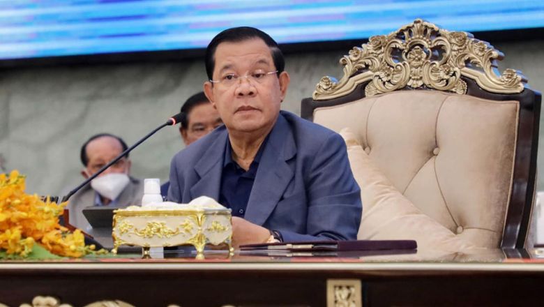 Prime Minister Hun Sen remarks at a meeting with more than 3,000 CPP officials in Phnom Penh on November 26 at the CPP headquarters. SPM Content image - Phnom Penh Post