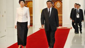 Cambodia calm as Yingluck falls